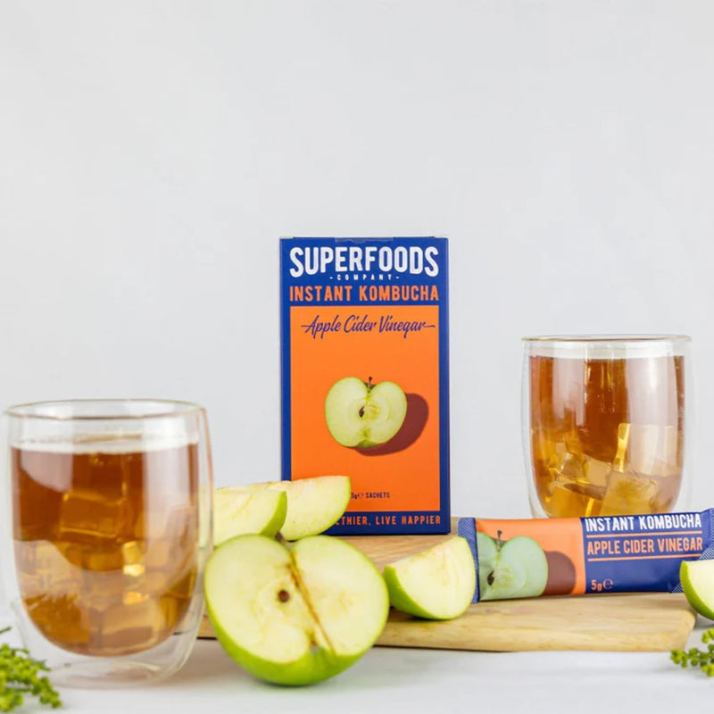 Superfoods Company Instant Kombucha Apple Cider Vinegar 10 x 5g Sachets