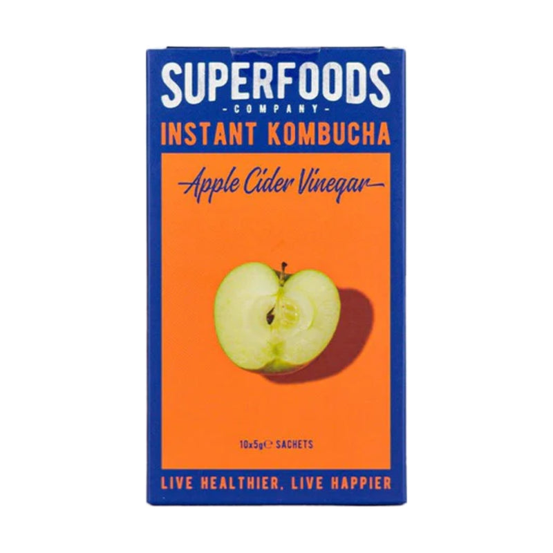 Superfoods Company Instant Kombucha Apple Cider Vinegar 10 x 5g Sachets