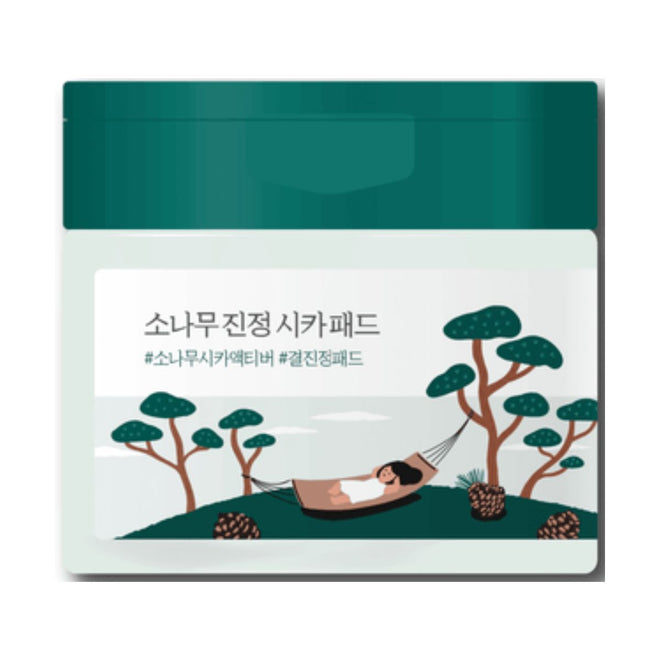 Round Lab Pine Calming Cica Toner Pad 50 Pieces