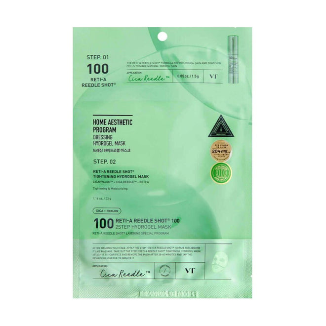 VT Cosmetics Reedle Shot Reti-A 100 2 Step Hydrogel Mask