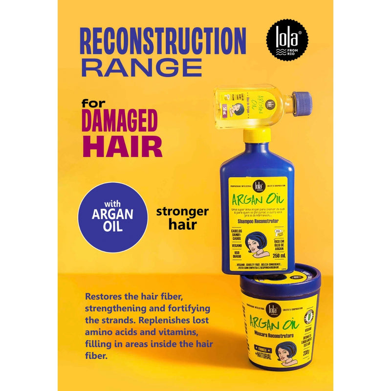 Lola From Rio Argan Oil Reconstructive Hair Oil 50ml