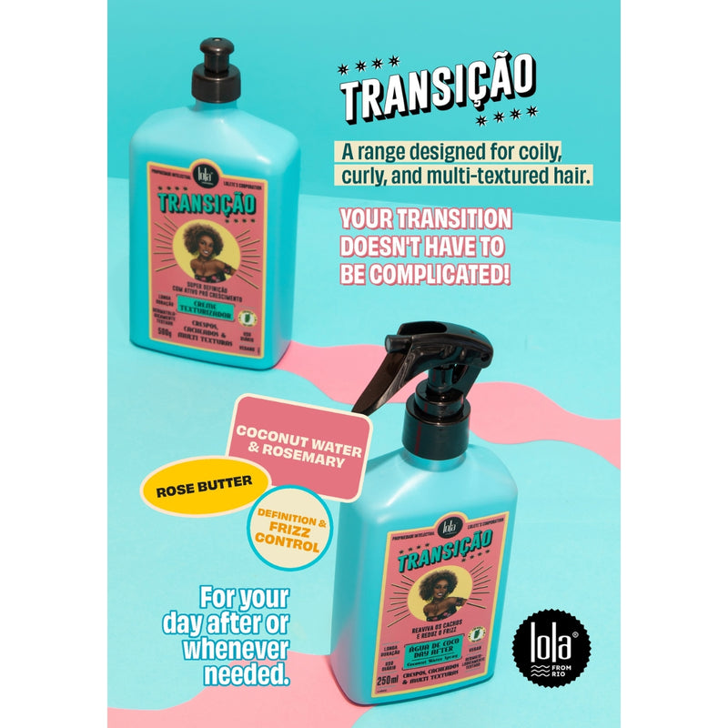 Lola From Rio Transicao Coconut Water Spray Natural Texture Regainer 250ml