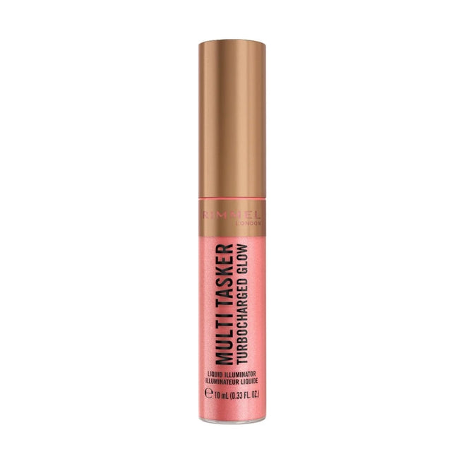 Rimmel Multi Tasker Turbocharged Glow Liquid Illuminator 002 Rosy Rebel