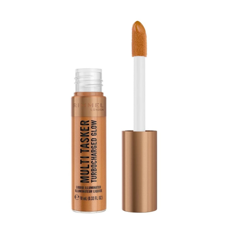 Rimmel Multi Tasker Turbocharged Glow Liquid Illuminator 008 Its Giving Bronze