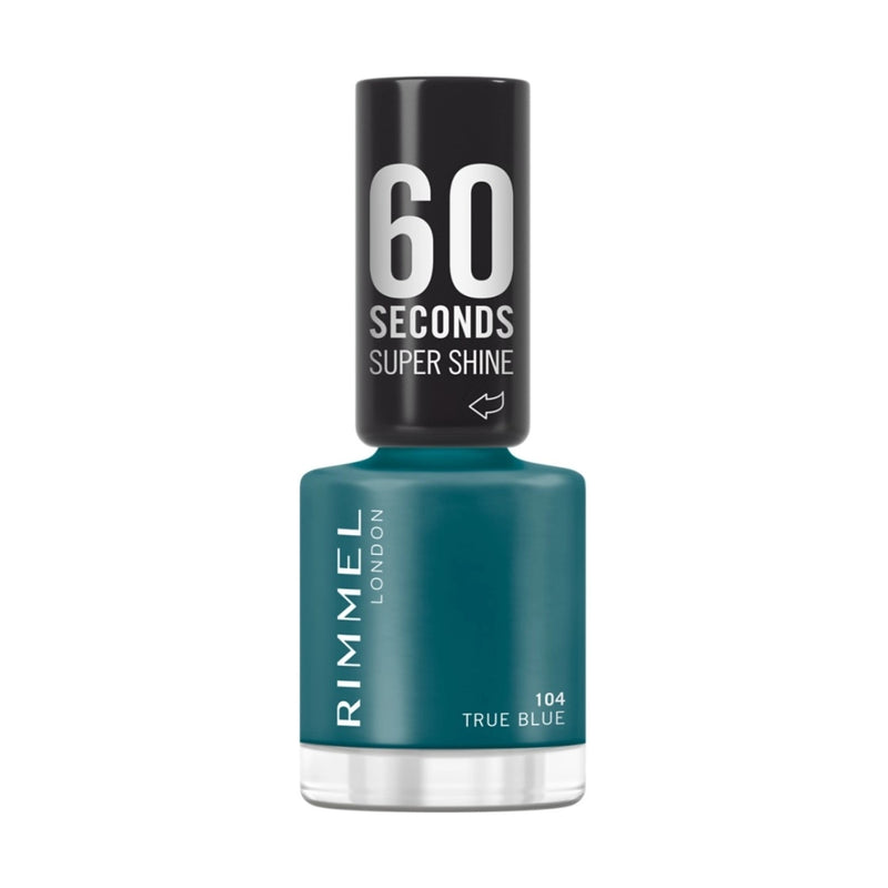 Rimmel 60 Seconds Nail Polish 104 True Blue 8ml