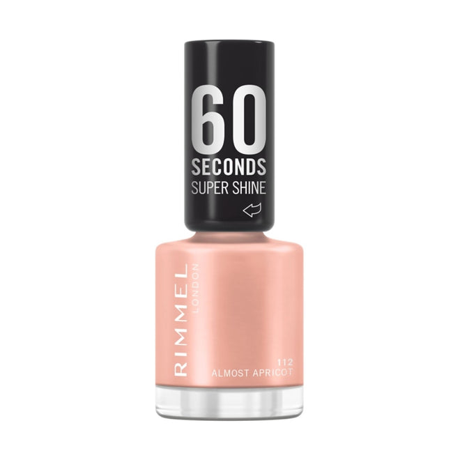 Rimmel 60 Seconds Nail Polish 112 Almost Apricot 8ml