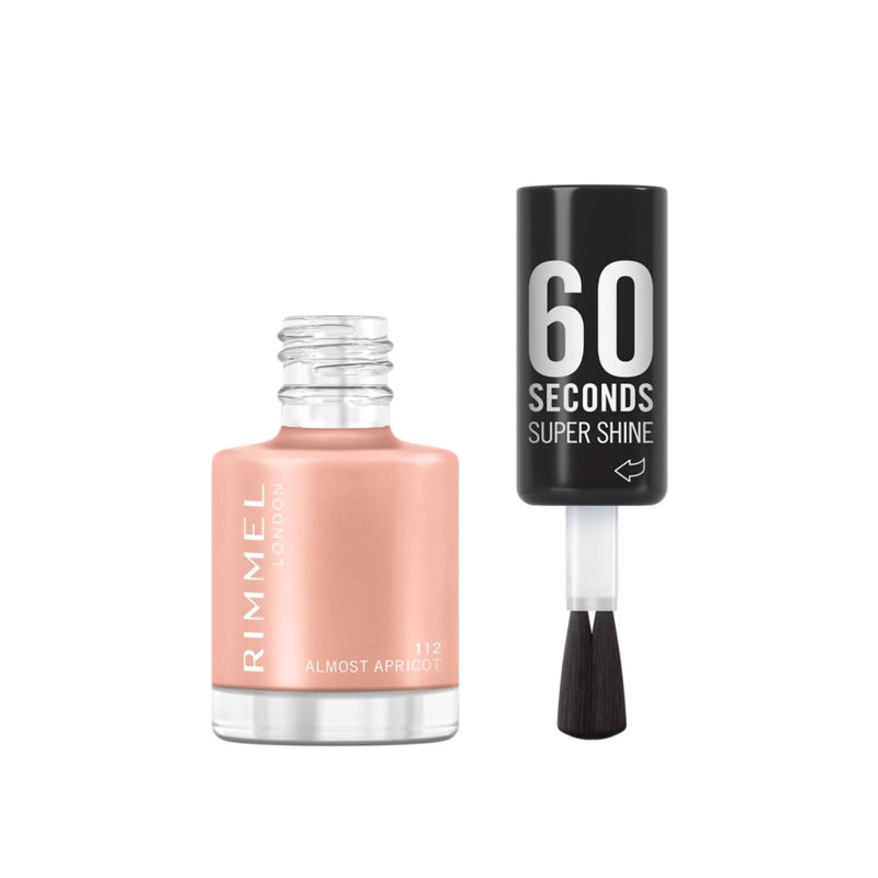 Rimmel 60 Seconds Nail Polish 112 Almost Apricot 8ml