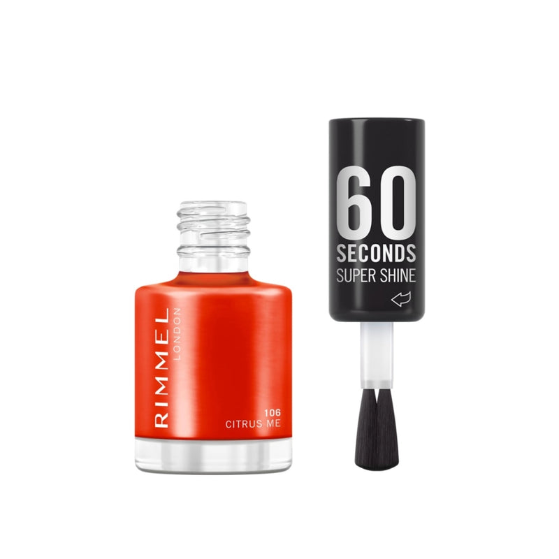 Rimmel 60 Seconds Nail Polish 106 Citrus Me 8ml