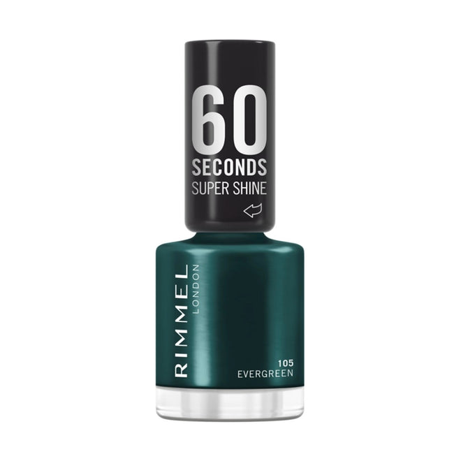 Rimmel 60 Seconds Nail Polish 105 Evergreen 8ml