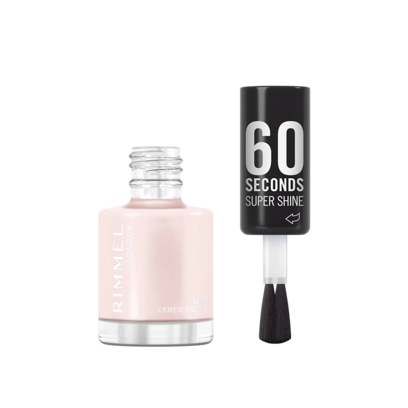 Rimmel 60 Seconds Nail Polish 108 Cameo Rose 8ml