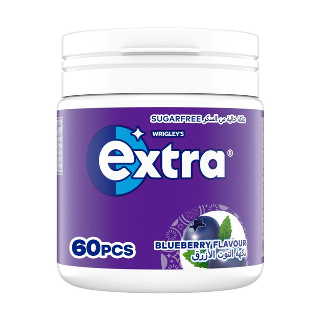 Extra Chewing Gum Bottle Blueberry 84g