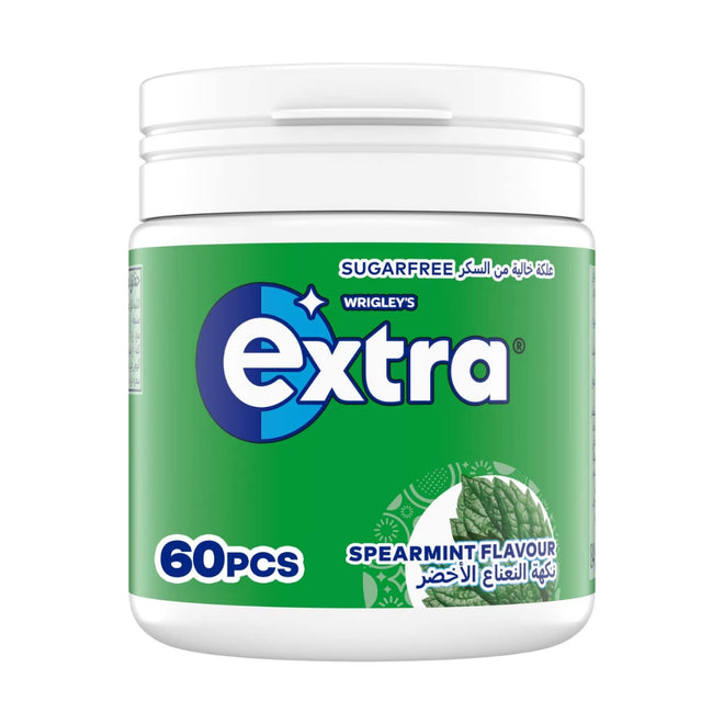 Extra Chewing Gum Bottle Spearmint 84g
