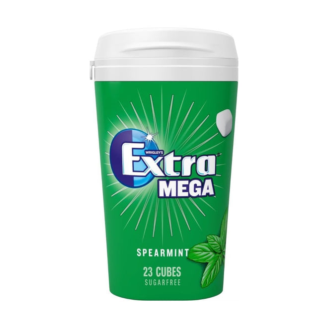 Extra Chewing Gum Mega Bottle Spearmint 51.5g