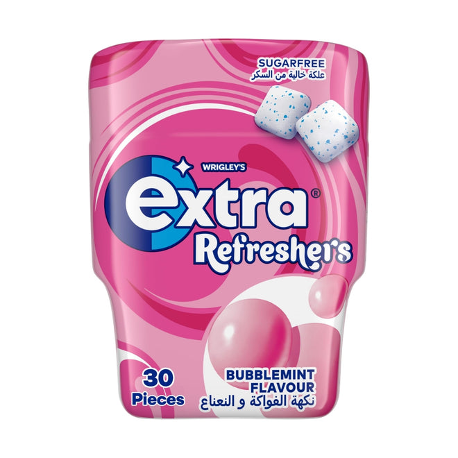 Extra Chewing Gum Refresher Bottle Bubblemint 67g