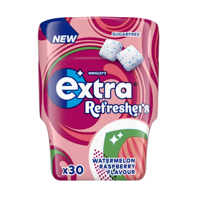 Extra Chewing Gum Refresher Bottle Watermelon 67g