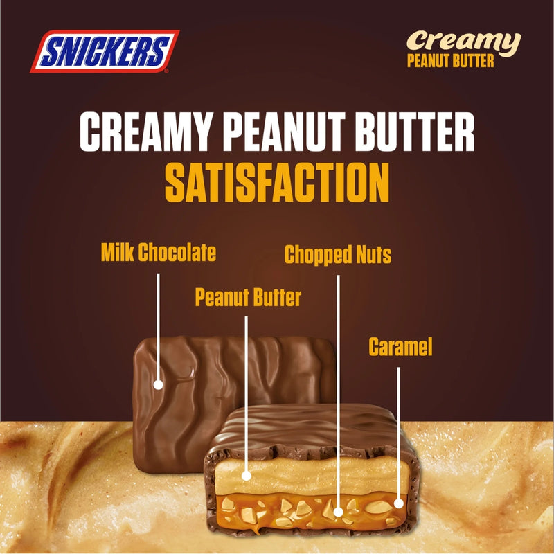 Snickers Chocolate Creamy Peanut Butter 36.5g