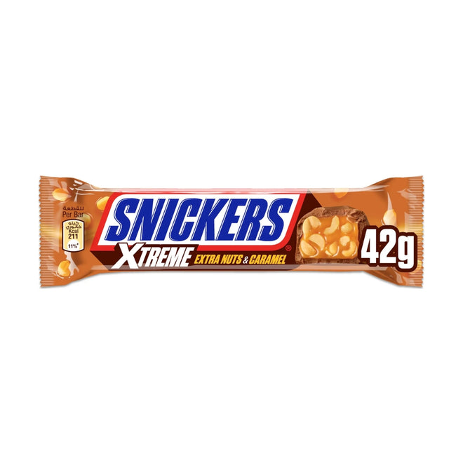 Snickers Chocolate Xtreme Nuts & Caramel 42g
