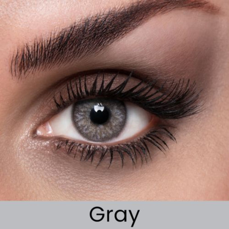 Lacelle Tri Kolor Contact Lenses Plano Gray