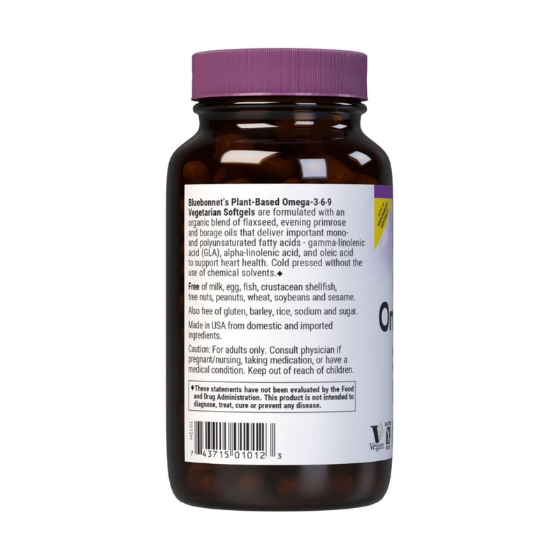 Bluebonnet Omega 369 90 Vegetable Capsules