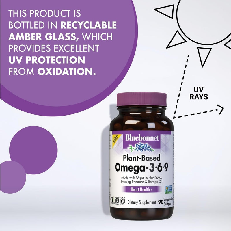 Bluebonnet Omega 369 90 Vegetable Capsules