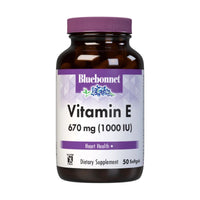 Bluebonnet Vitamin E 1000IU 50 Softgels