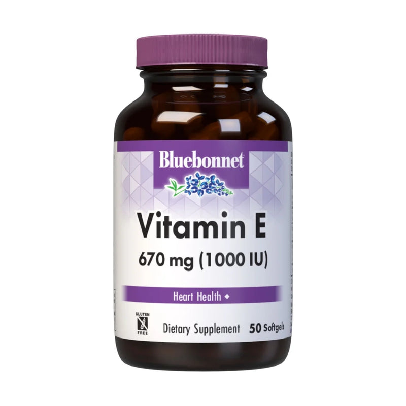 Bluebonnet Vitamin E 1000IU 50 Softgels