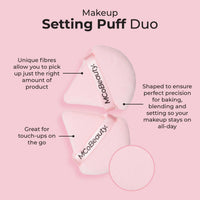 MCoBeauty Accessory Makeup Setting Puff Duo