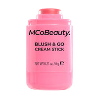 MCoBeauty Blush & Go Cream Stick Hot Pink