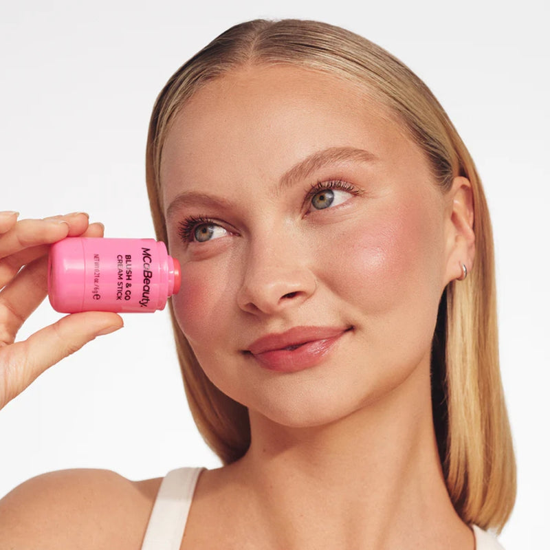 MCoBeauty Blush & Go Cream Stick Hot Pink