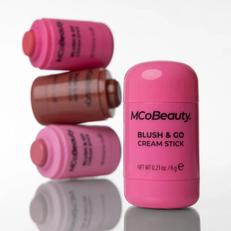 MCoBeauty Blush & Go Cream Stick Hot Pink