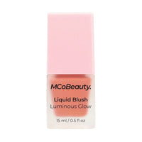 أحمر خدود سائل من MCoBeauty، إشراقة متوهجة، لون خوخي وردي عاطفي