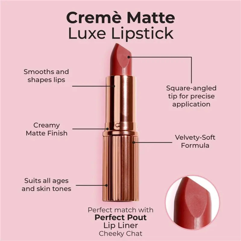 MCoBeauty Matte Luxe Lipstick Cheeky Chat