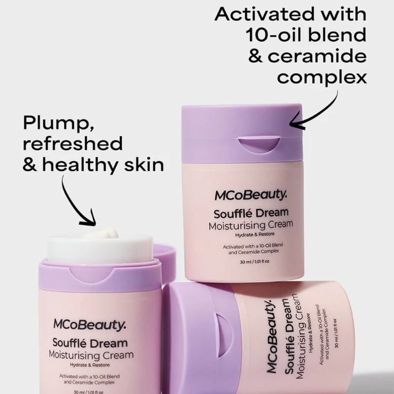 MCoBeauty Skincare Souffle Dream Moisturising Cream 30ml