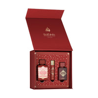 Lattafa Badee Al Oud Sublime All Over Spray (U) 100ml + 12ml + Hair Mist Gift Set