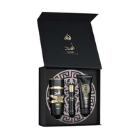 Lattafa Asad (M) EDP 100ml + EDP 12ml + Shower Gel Gift Set