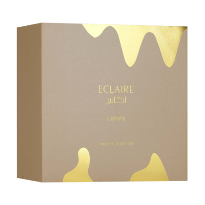 Lattafa Eclaire Eau de Parfum 100ml + Eau de Parfum 12ml + Hair Mist Gift Set