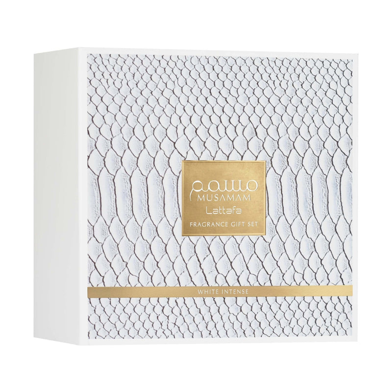 Lattafa Musamam White Intense (U) EDP 100ml + EDP 12ml + Hair Mist Gift Set