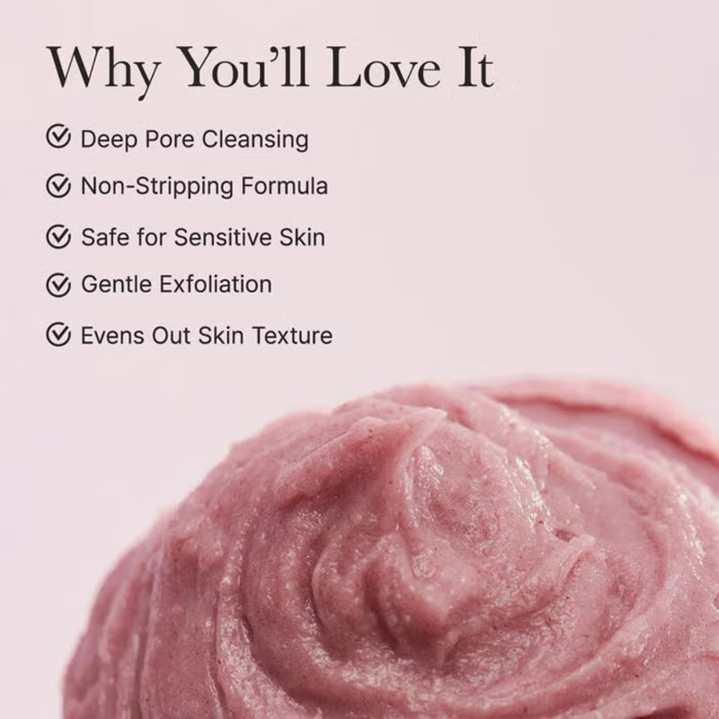 Arencia Fresh Rosehip Rice Mochi Cleanser 120g