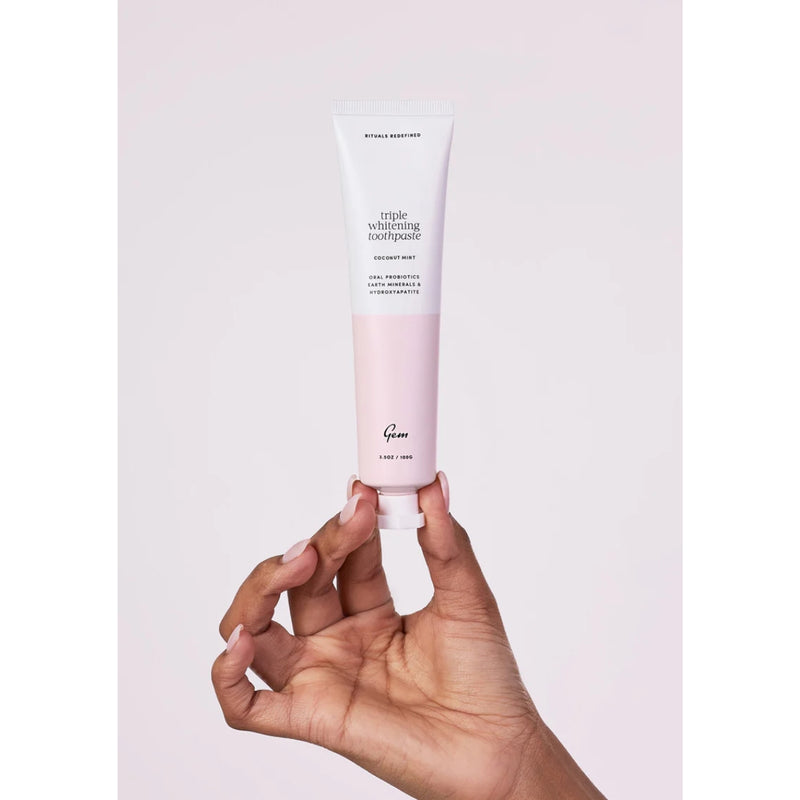 Gem Triple Whitening Toothpaste Coconut Mint 100g