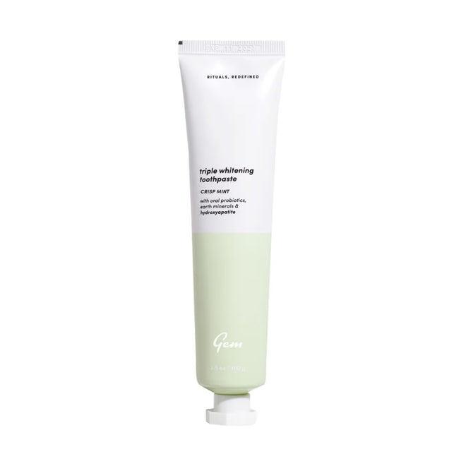 Gem Triple Whitening Toothpaste Crisp Mint 100g
