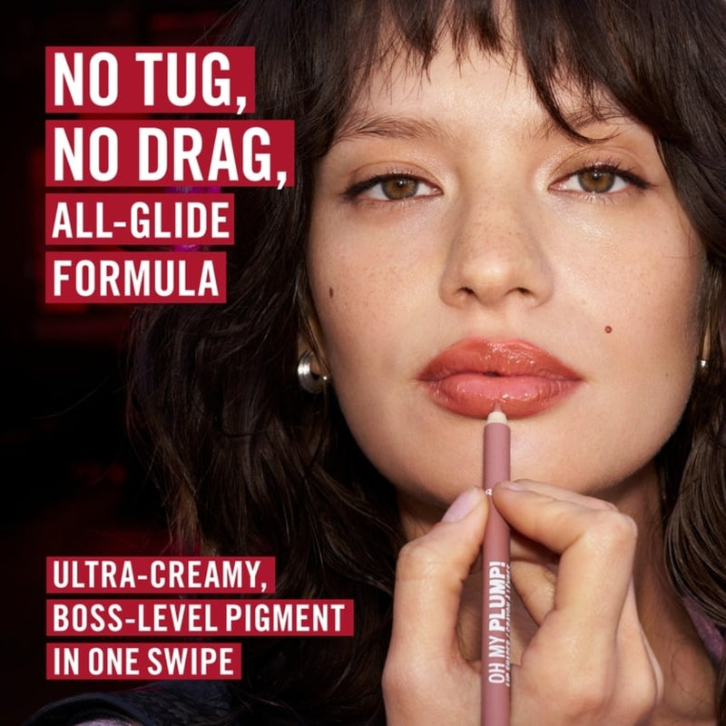 Rimmel Oh My Plump Lip Liner Shaper 100 Statement Look 1.2g