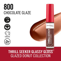 Rimmel Thrill Seeker Glassy Gloss 800 Chocolate Glaze 10ml