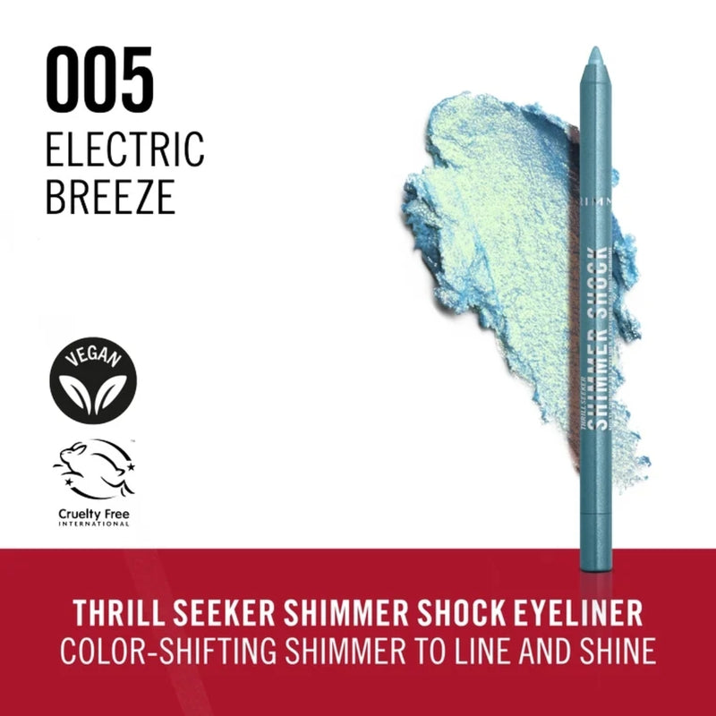 Rimmel Thrill Seeker Shimmer Shock Eyeliner 005 Electric Breeze 1.2g
