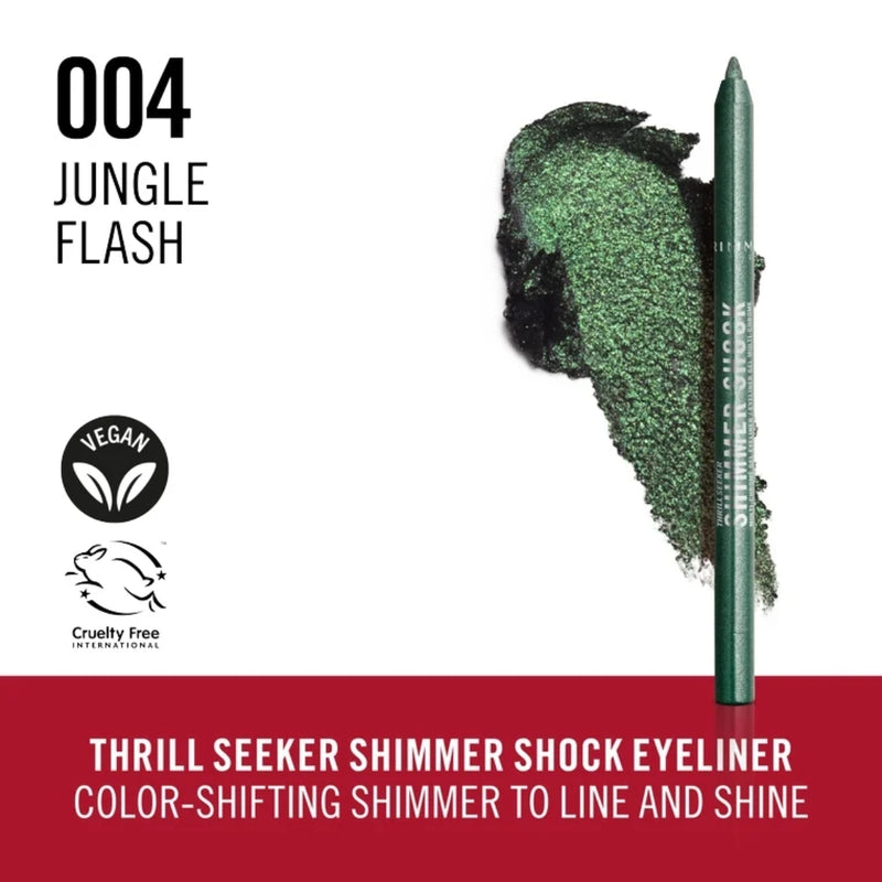 Rimmel Thrill Seeker Shimmer Shock Eyeliner 004 Jungle Flash 1.2g