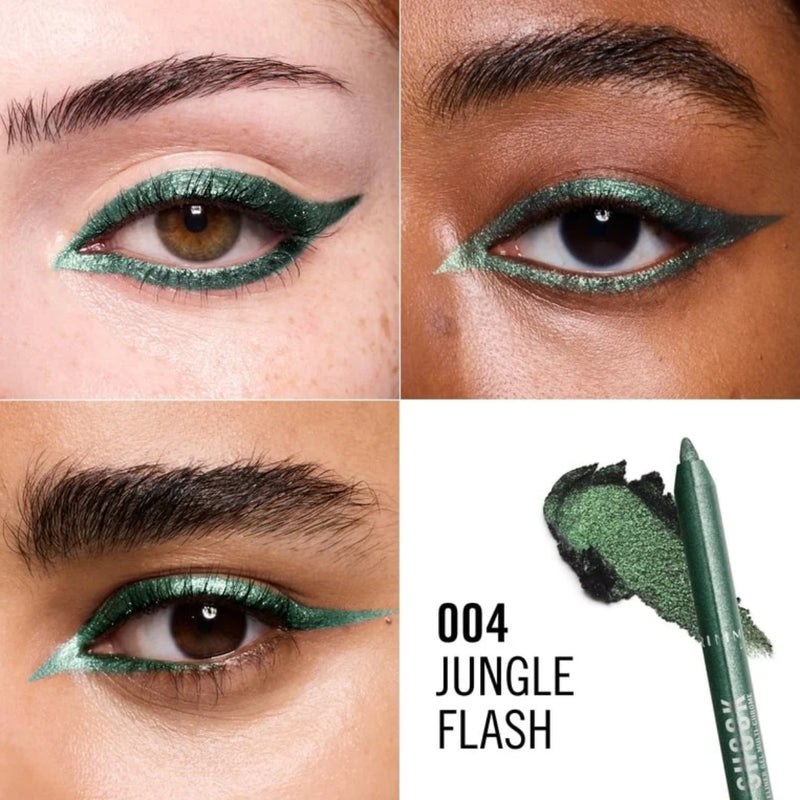 Rimmel Thrill Seeker Shimmer Shock Eyeliner 004 Jungle Flash 1.2g