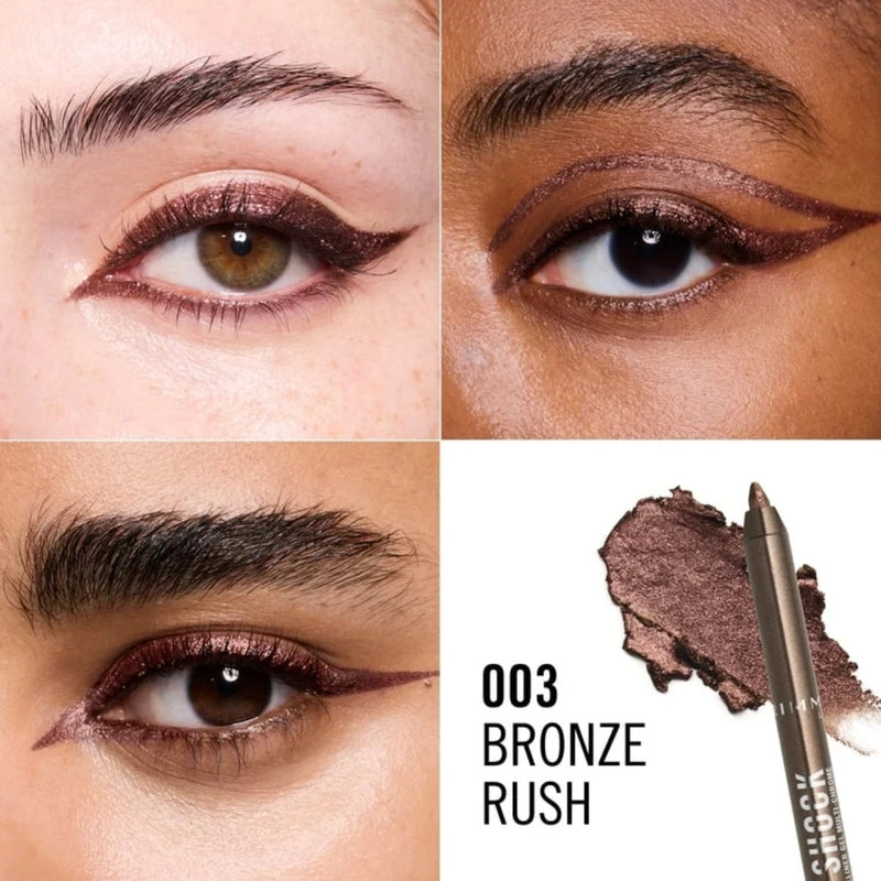 Rimmel Thrill Seeker Shimmer Shock Eyeliner 003 Bronze Rush 1.2g