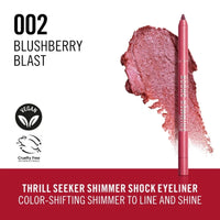 Rimmel Thrill Seeker Shimmer Shock Eyeliner 002 Blushberry Blast 1.2g