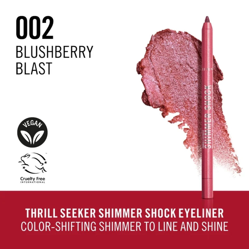 Rimmel Thrill Seeker Shimmer Shock Eyeliner 002 Blushberry Blast 1.2g