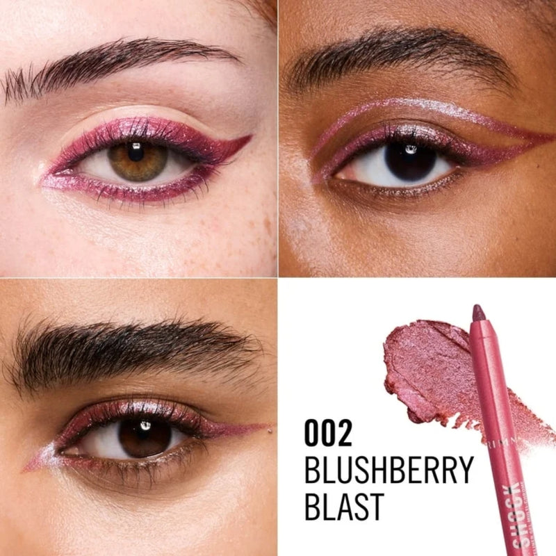 Rimmel Thrill Seeker Shimmer Shock Eyeliner 002 Blushberry Blast 1.2g