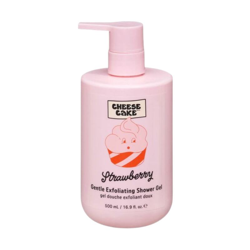 Cheesecake Gentle Exfoliating Shower Gel Strawberry 500ml